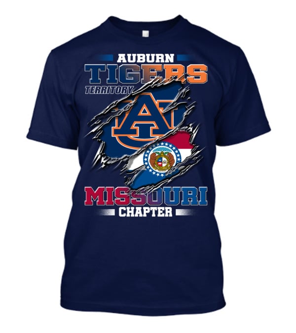 Auburn Tigers Territory Missouri Chapter T-Shirt