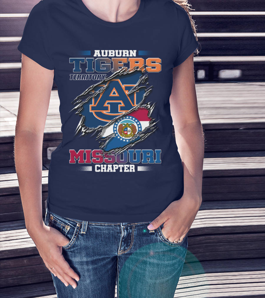 Auburn Tigers Territory Missouri Chapter T-Shirt