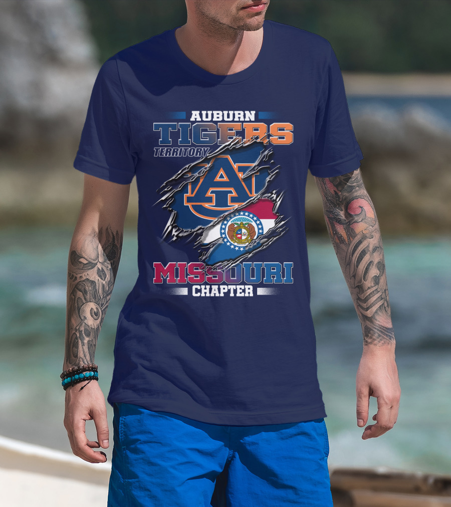 Auburn Tigers Territory Missouri Chapter T-Shirt