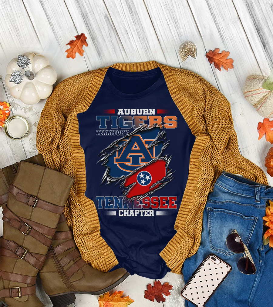 Auburn Tigers Territory Tennessee Chapter T-Shirt