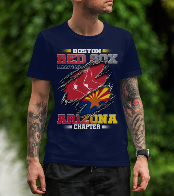 Boston Red Sox Territory Arizona Chapter T-Shirt