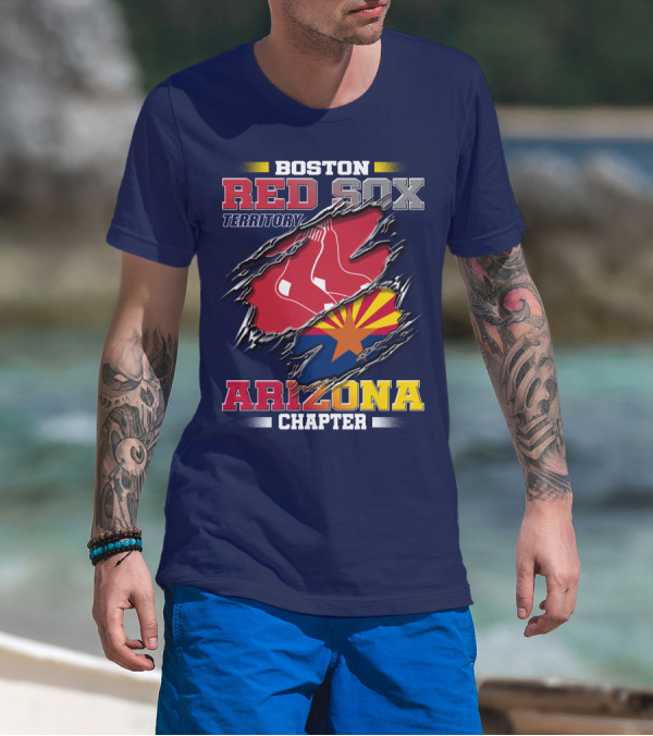 Boston Red Sox Territory Arizona Chapter T-Shirt