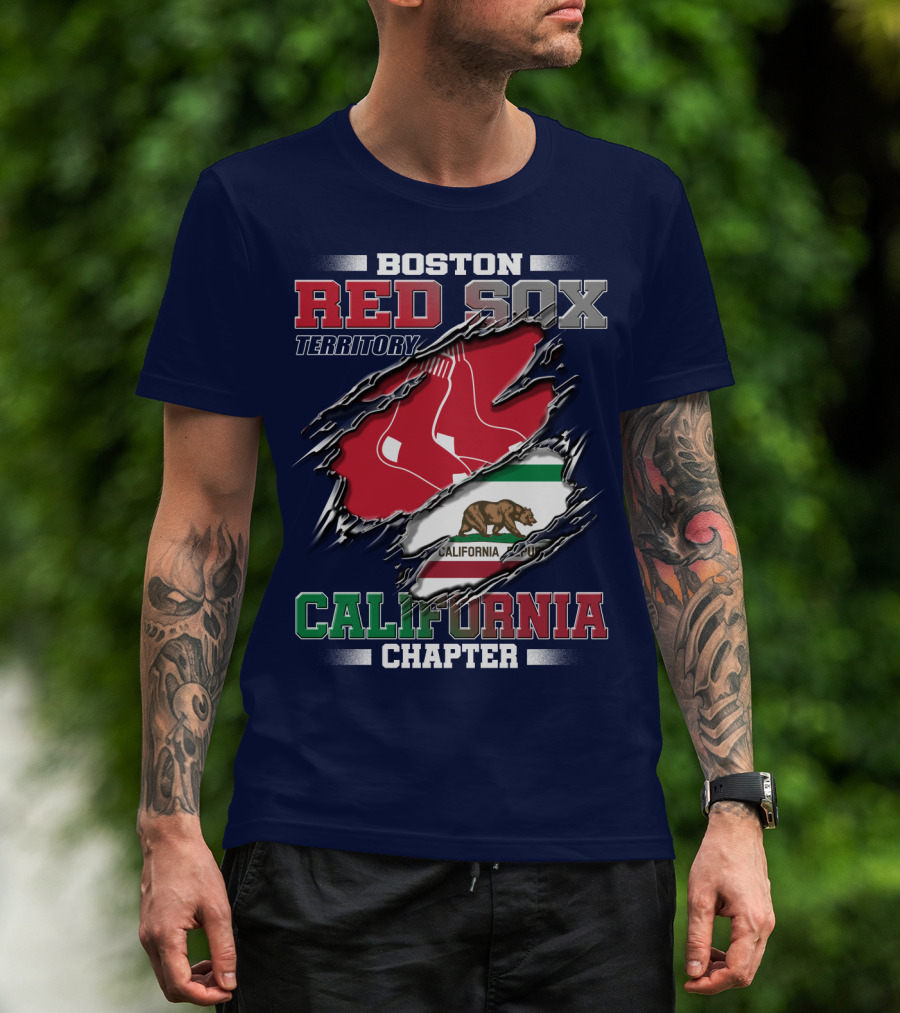 Boston Red Sox Territory California Chapter T-Shirt