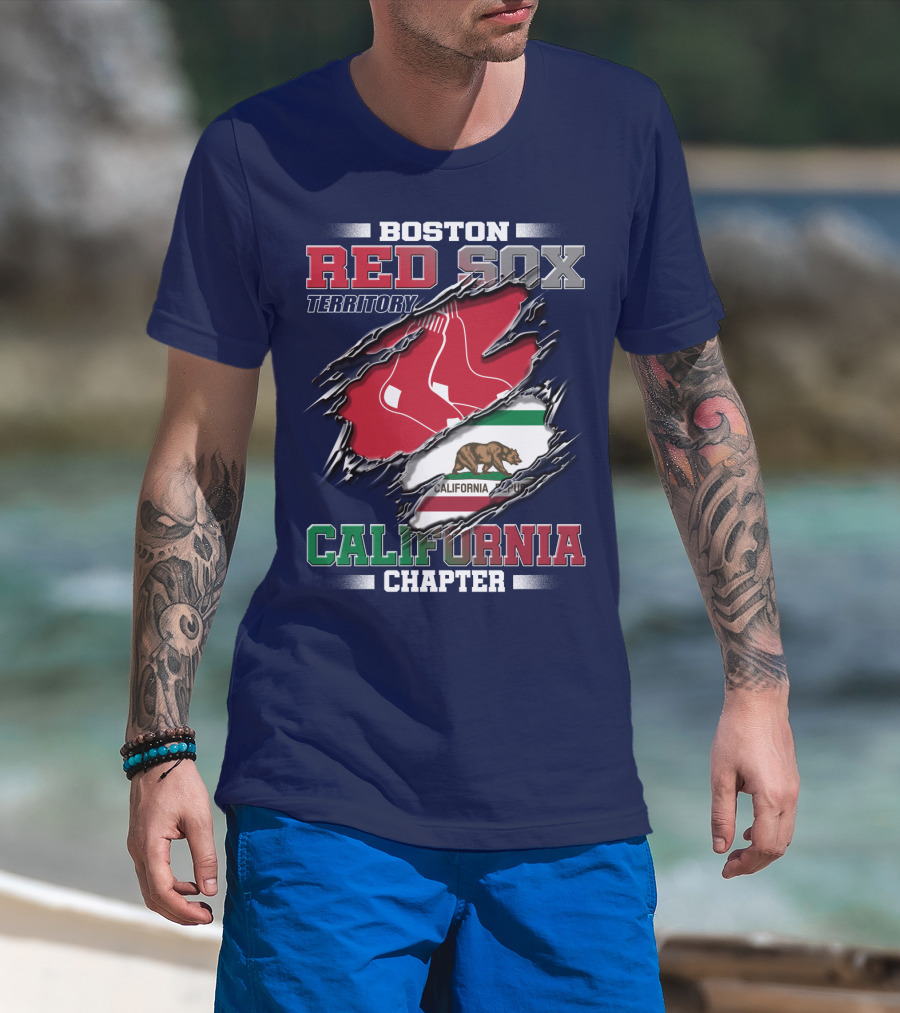 Boston Red Sox Territory California Chapter T-Shirt