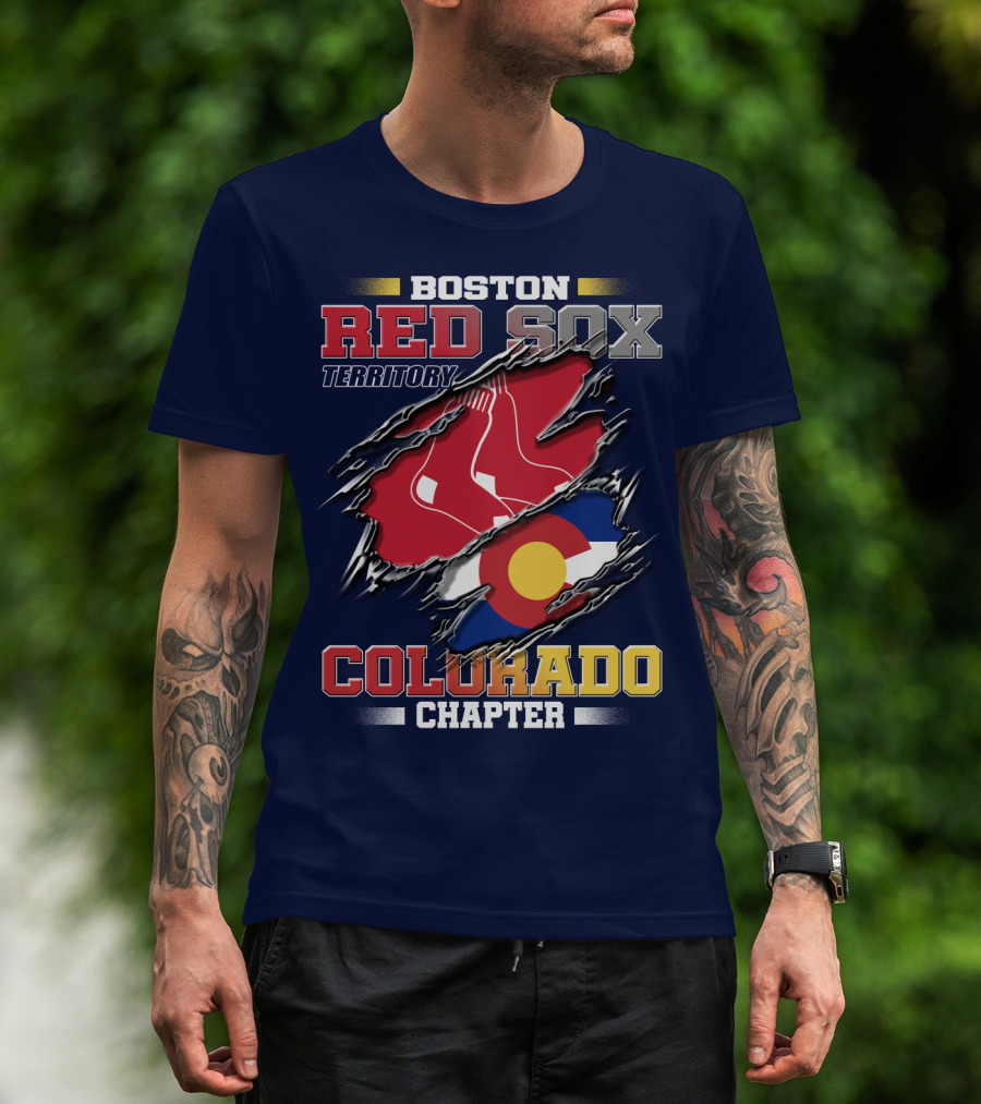 Boston Red Sox Territory Colorado Chapter T-Shirt
