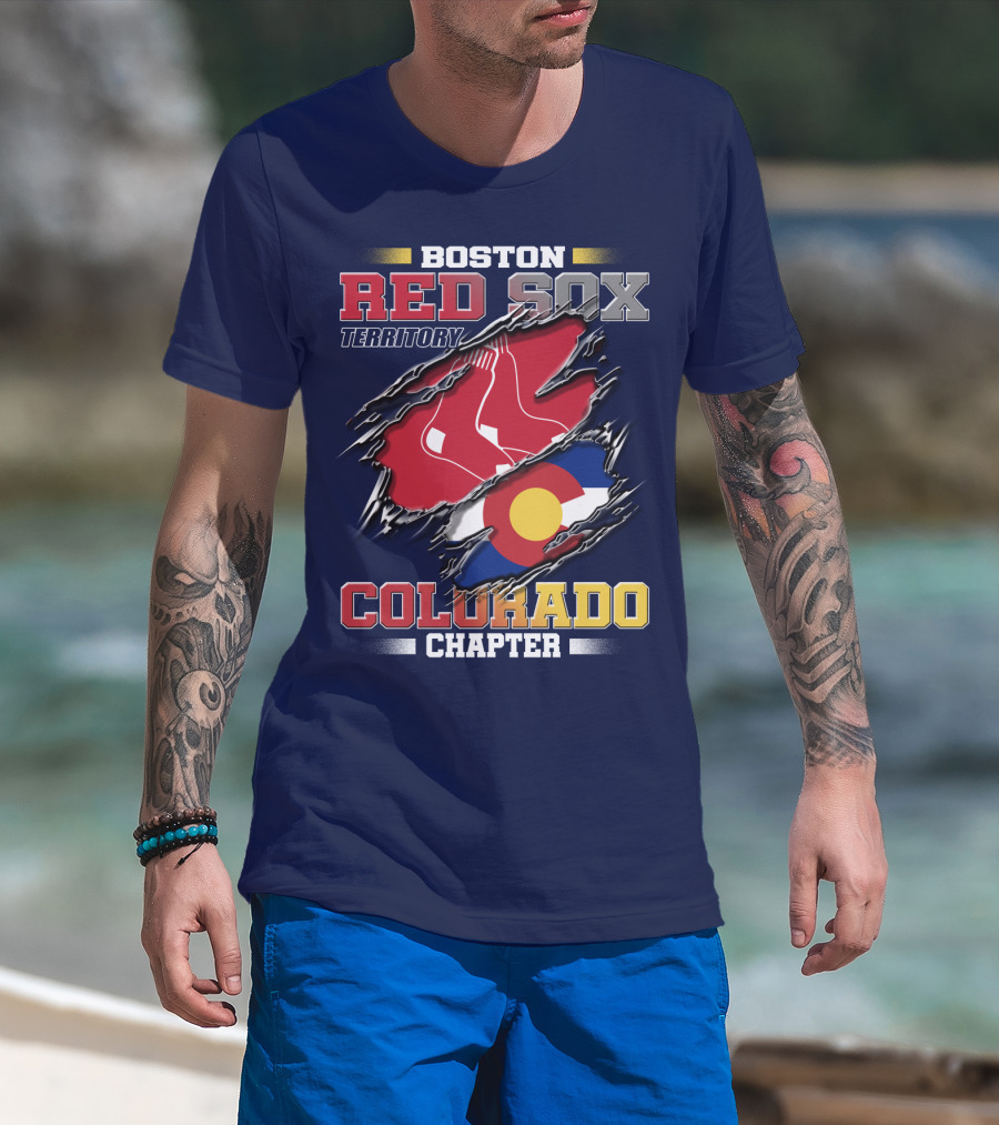 Boston Red Sox Territory Colorado Chapter T-Shirt