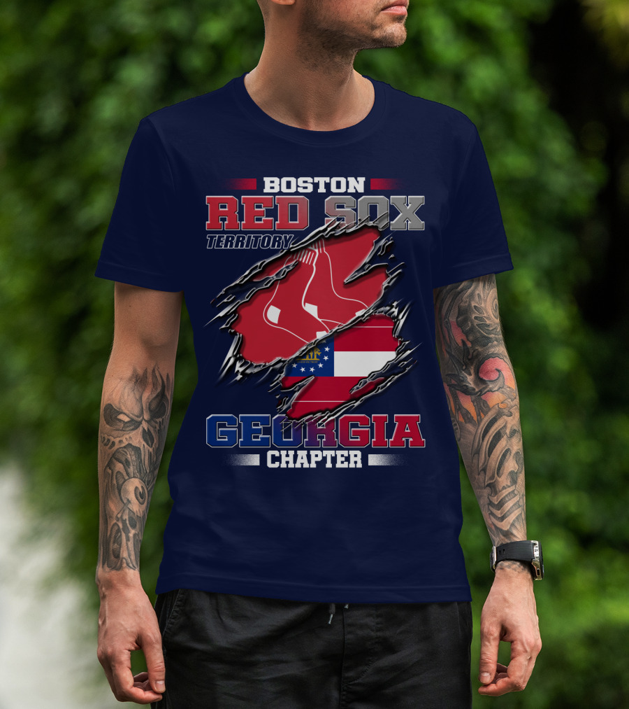 Boston Red Sox Territory Georgia Chapter T-Shirt