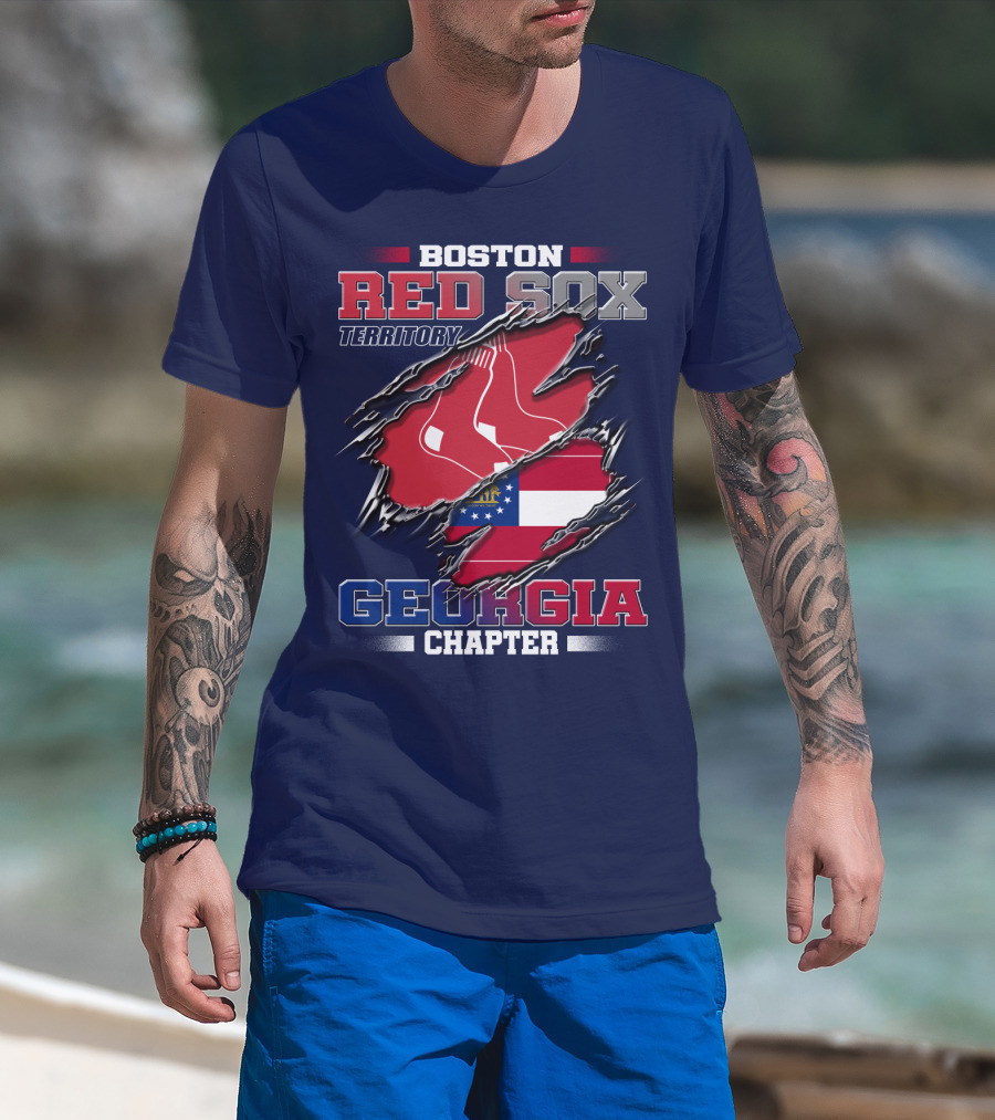 Boston Red Sox Territory Georgia Chapter T-Shirt