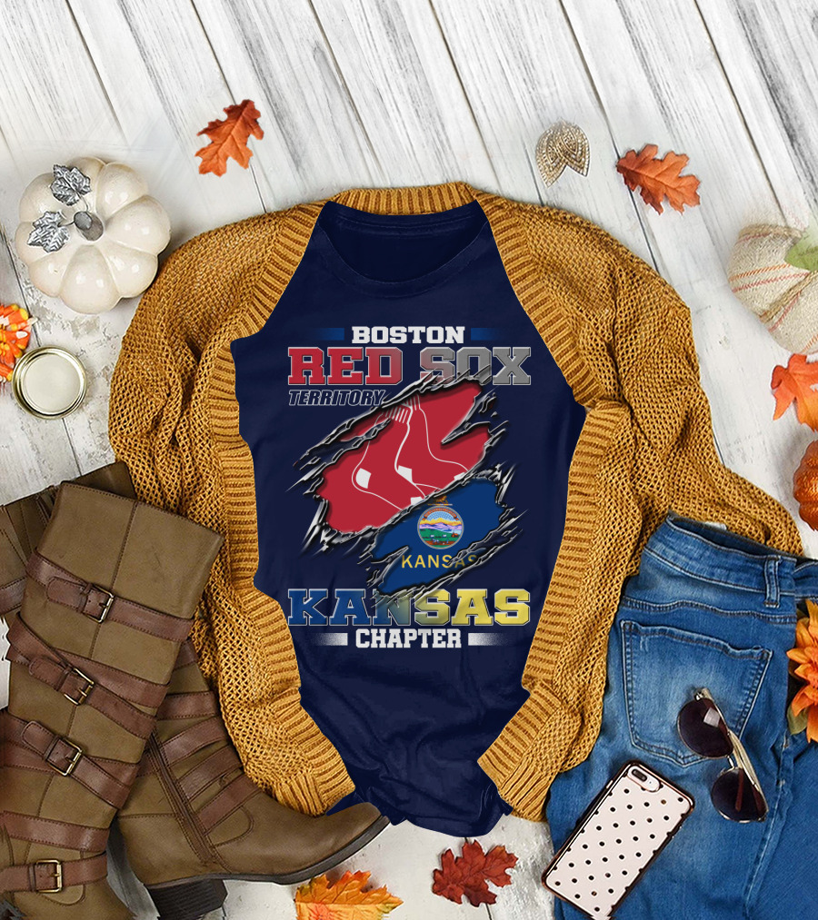 Boston Red Sox Territory Kansas Chapter T-Shirt