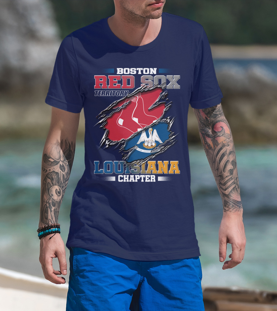 Boston Red Sox Territory Louisiana Chapter T-Shirt