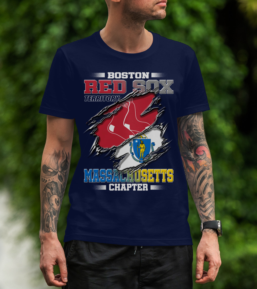 Boston Red Sox Territory Massachusetts Chapter T-Shirt