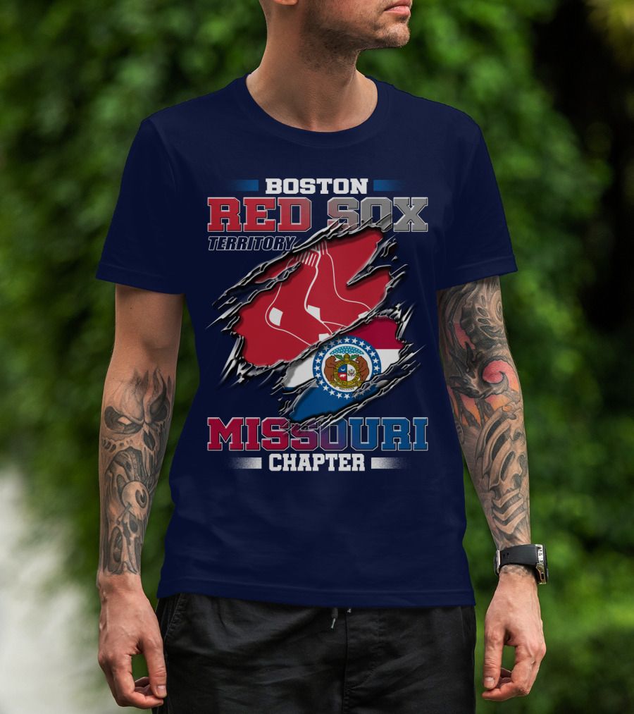 Boston Red Sox Territory Missouri Chapter T-Shirt