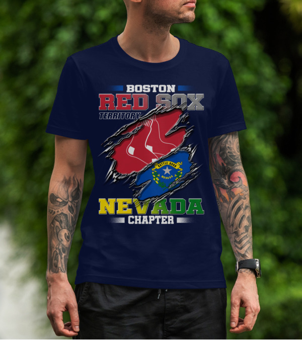 Boston Red Sox Territory Nevada Chapter T-Shirt