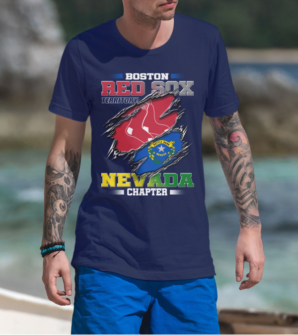 Boston Red Sox Territory Nevada Chapter T-Shirt