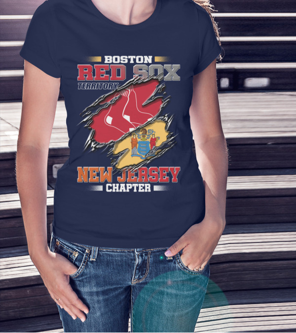 Boston Red Sox Territory New Jersey Chapter T-Shirt