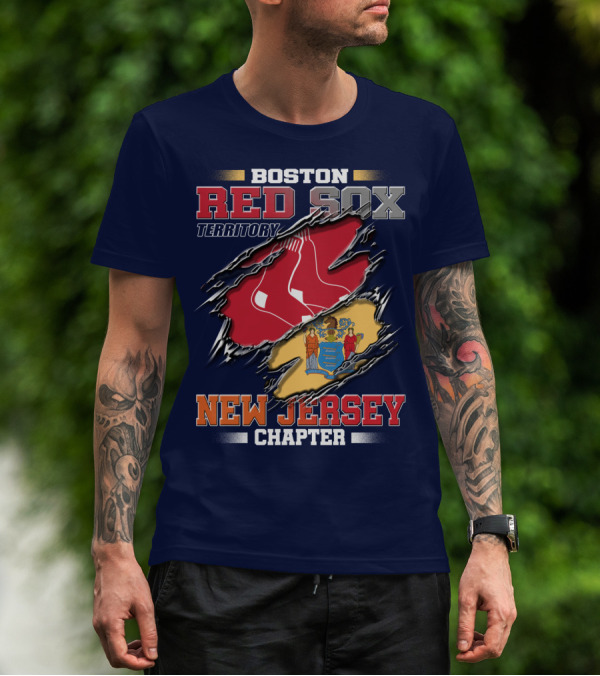 Boston Red Sox Territory New Jersey Chapter T-Shirt