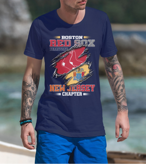 Boston Red Sox Territory New Jersey Chapter T-Shirt