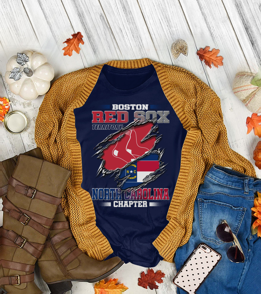 BOSTON RED SOX TERRITORY NORTH CAROLINA CHAPTER T-Shirt