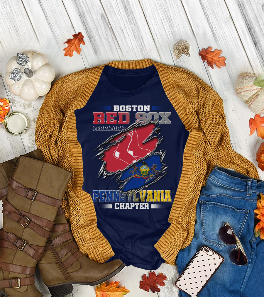 Boston Red Sox Territory Pennsylvania Chapter T-Shirt