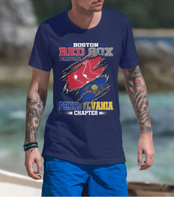 Boston Red Sox Territory Pennsylvania Chapter T-Shirt