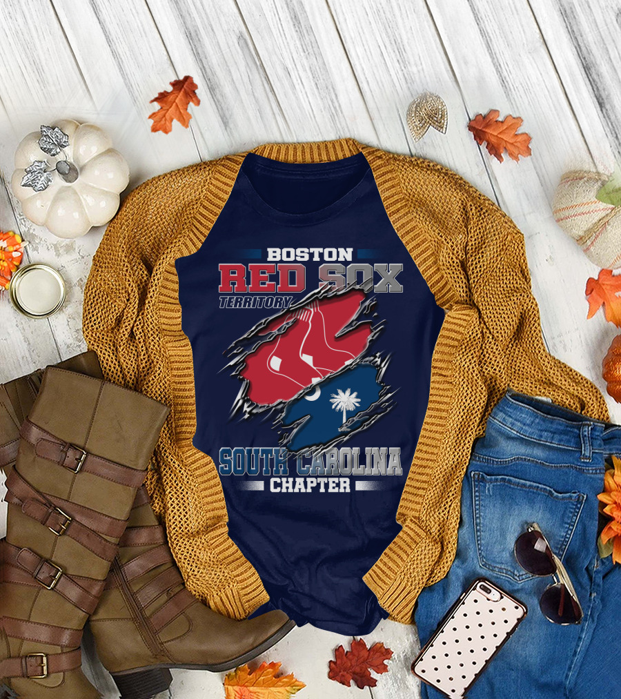 Boston Red Sox Territory South Carolina Chapter T-Shirt