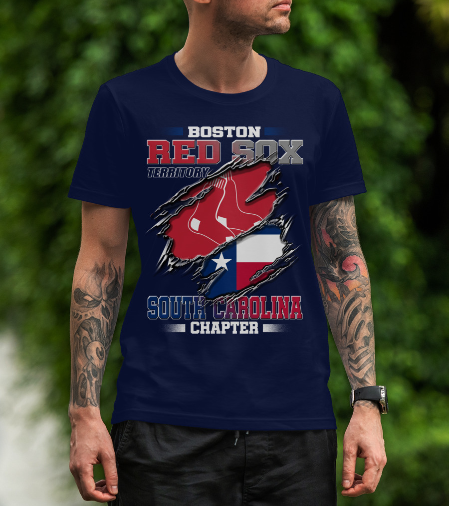 Boston Red Sox Territory South Carolina Chapter T-Shirt