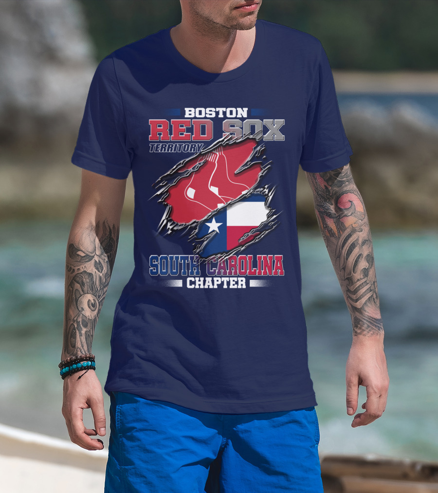 Boston Red Sox Territory South Carolina Chapter T-Shirt