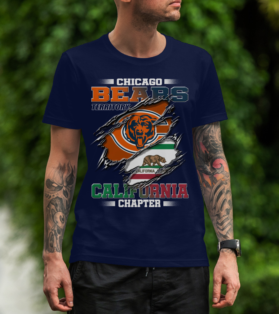 Chicago Bears Territory California Chapter T-Shirt