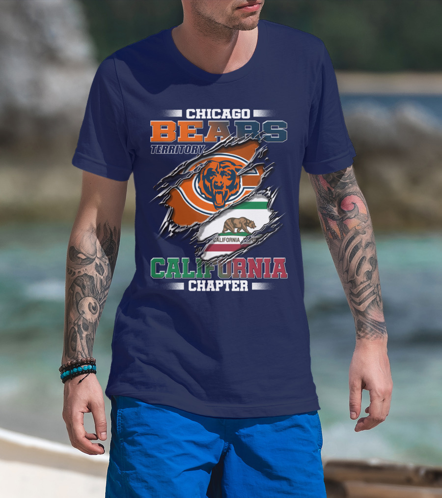 Chicago Bears Territory California Chapter T-Shirt