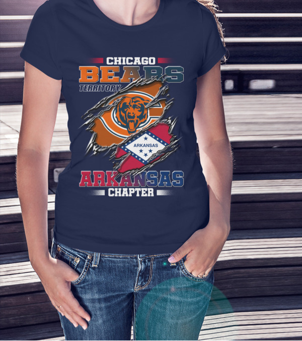 Chicago Bears Territory Arkansas Chapter T-Shirt