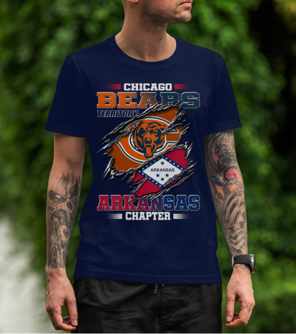 Chicago Bears Territory Arkansas Chapter T-Shirt