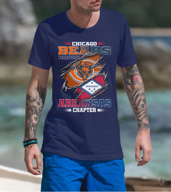 Chicago Bears Territory Arkansas Chapter T-Shirt