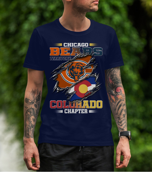 CHICAGO BEARS TERRITORY COLORADO CHAPTER T-Shirt