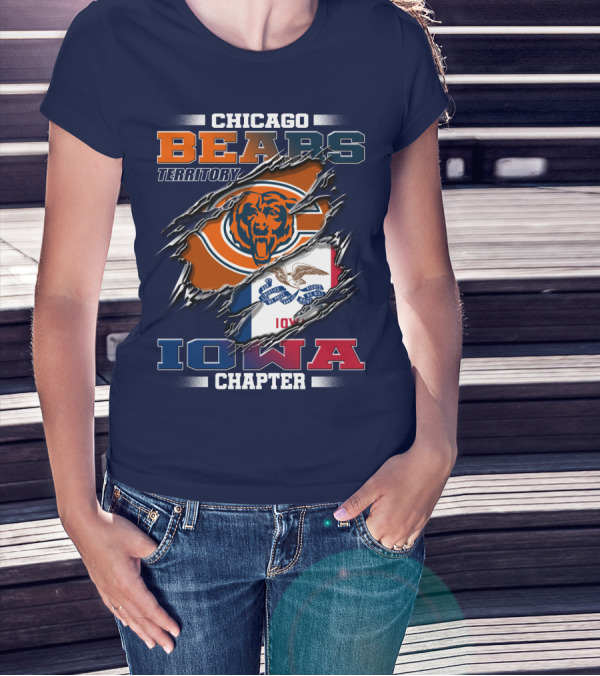 Chicago Bears Territory Iowa Chapter T-Shirt