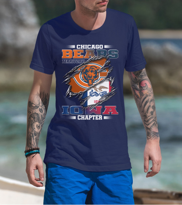 Chicago Bears Territory Iowa Chapter T-Shirt