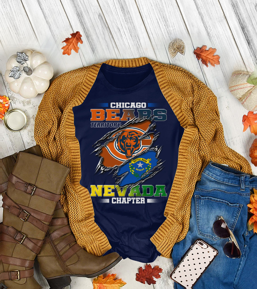CHICAGO BEARS TERRITORY NEVADA CHAPTER T-Shirt
