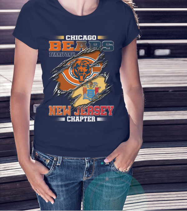CHICAGO BEARS TERRITORY NEW JERSEY CHAPTER T-Shirt