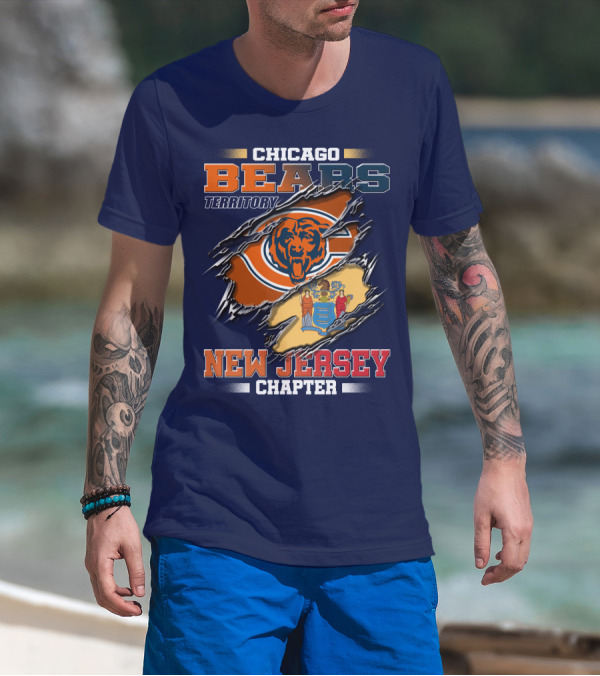CHICAGO BEARS TERRITORY NEW JERSEY CHAPTER T-Shirt
