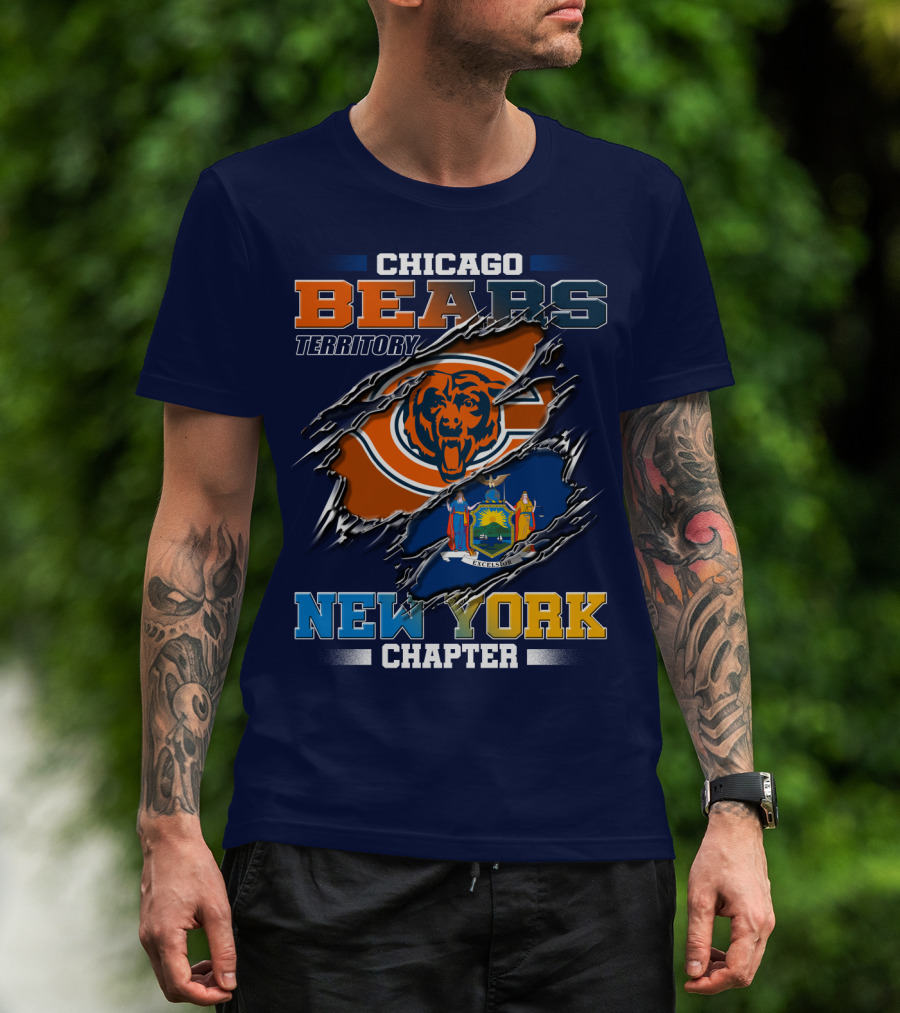 Chicago Bears Territory New York Chapter T-Shirt