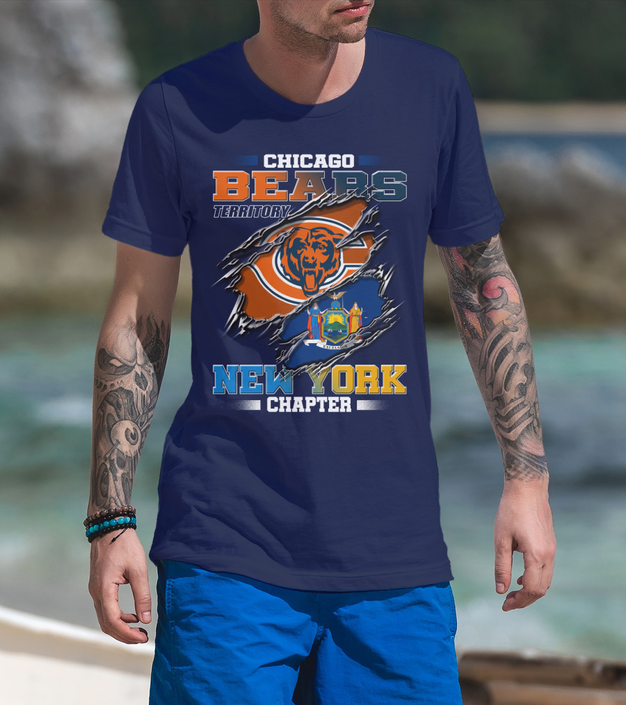 Chicago Bears Territory New York Chapter T-Shirt
