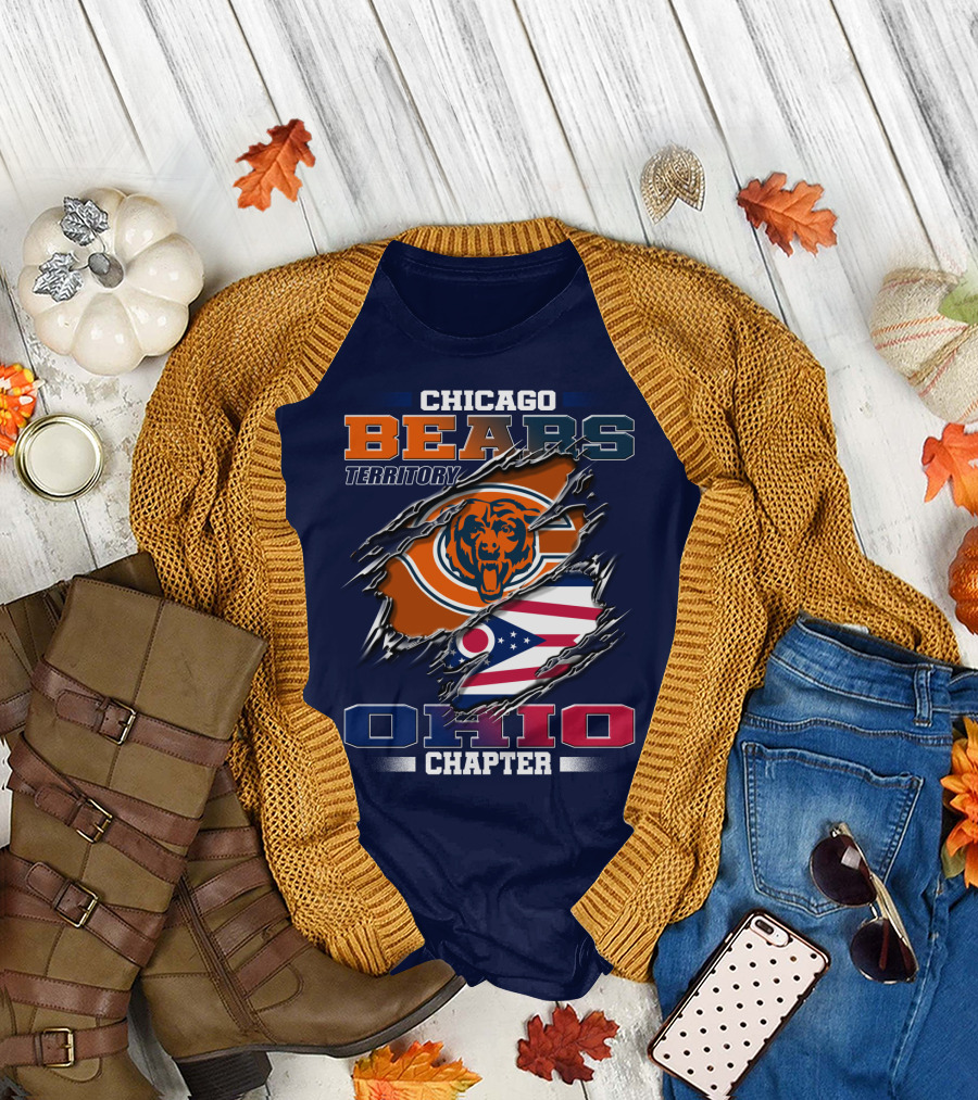 Chicago Bears Territory Ohio Chapter T-Shirt