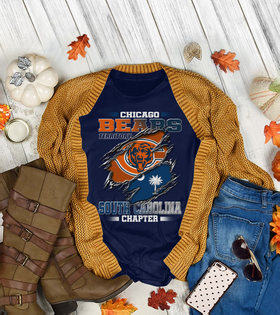 Chicago Bears Territory South Carolina Chapter T-Shirt