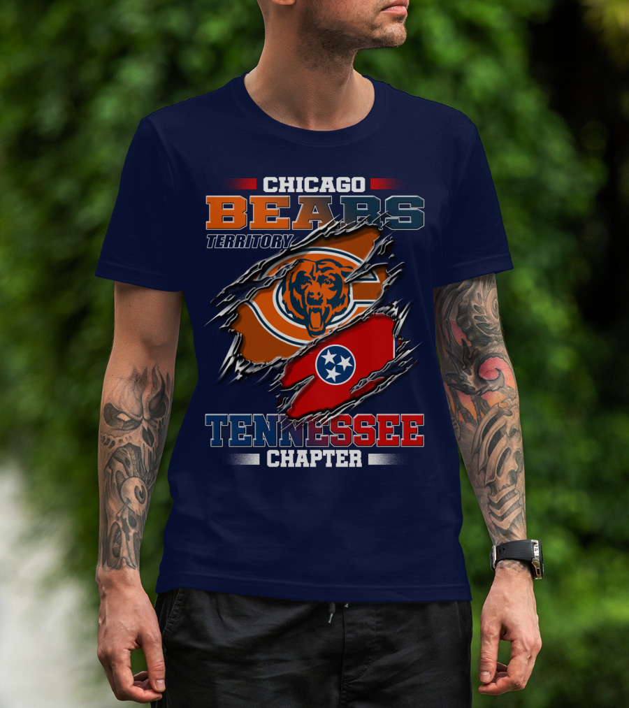 Chicago Bears Territory Tennessee Chapter T-Shirt