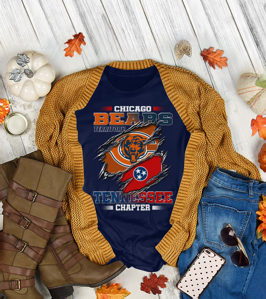 CHICAGO BEARS TERRITORY TENNESSEE CHAPTER T-Shirt