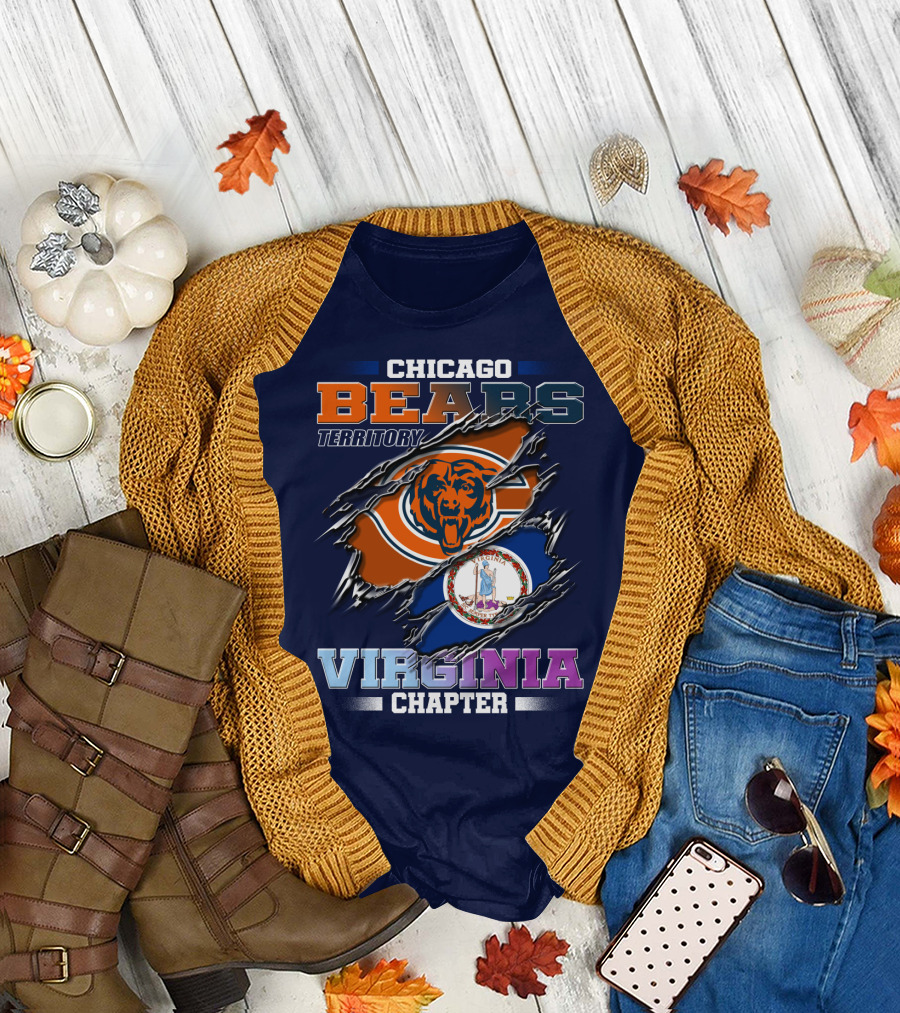 CHICAGO BEARS TERRITORY VIRGINIA CHAPTER T-Shirt