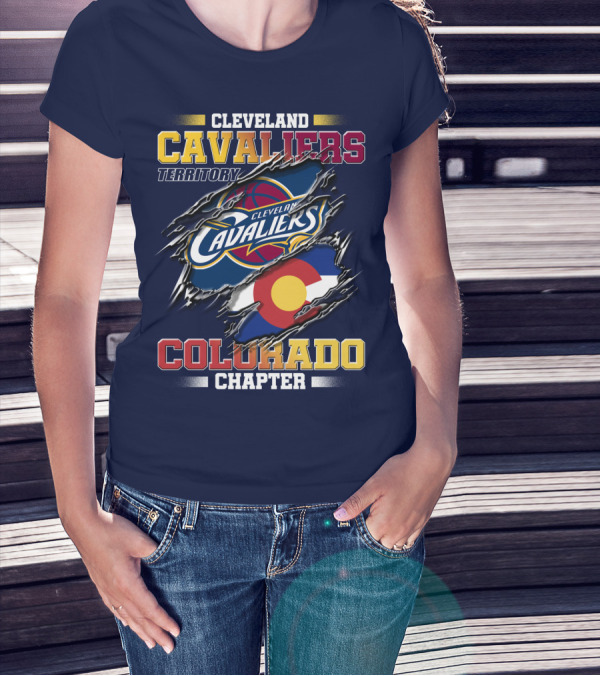 Cleveland Cavaliers Territory Colorado Chapter T-Shirt
