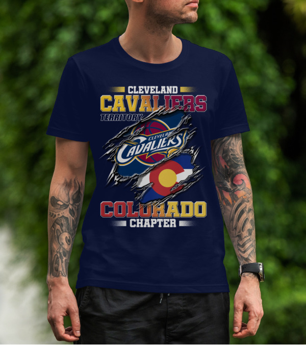 Cleveland Cavaliers Territory Colorado Chapter T-Shirt