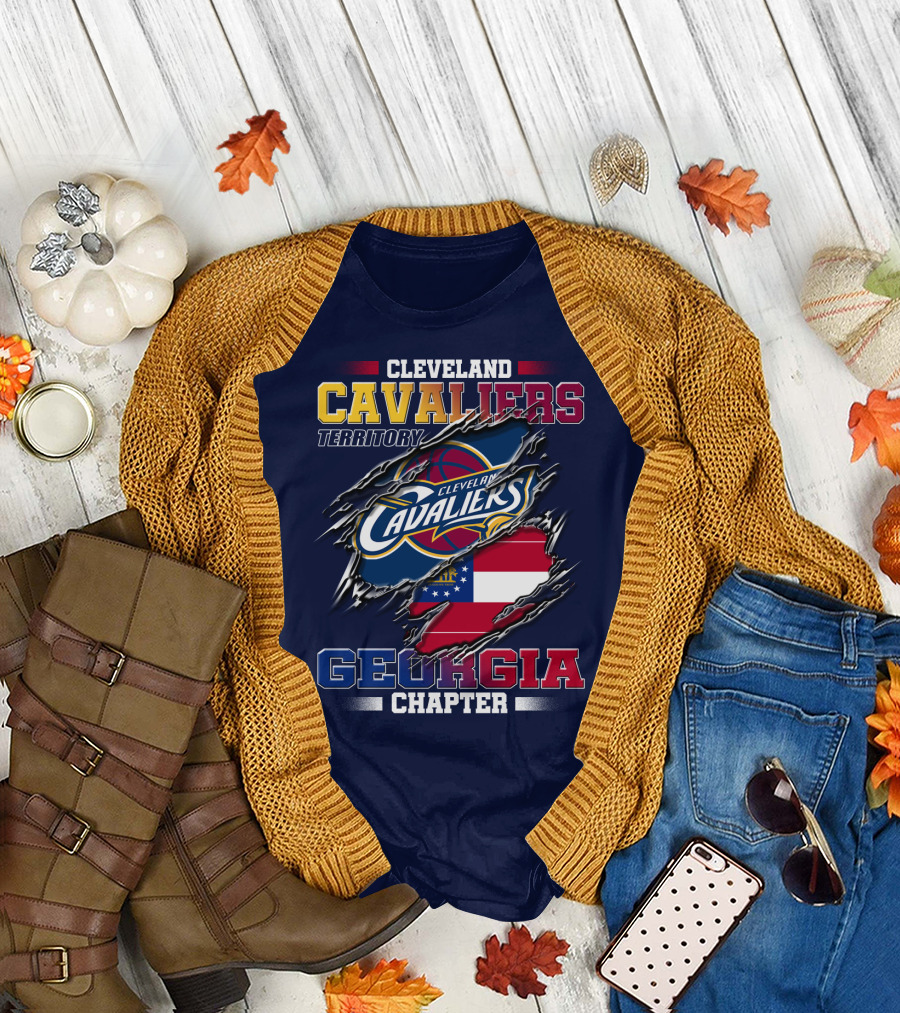 Cleveland Cavaliers Territory Georgia Chapter T-Shirt