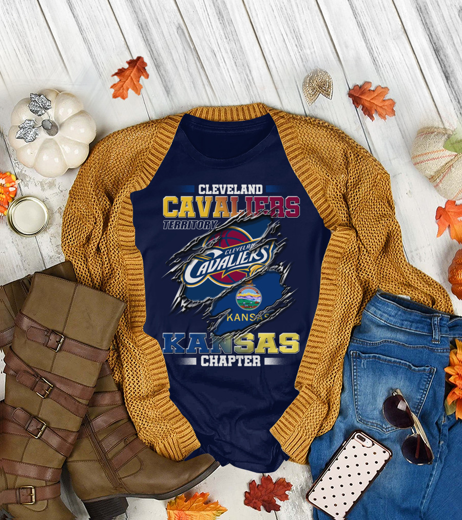 Cleveland Cavaliers Territory Kansas Chapter T-Shirt
