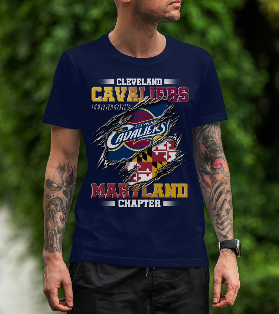 Cleveland Cavaliers Territory Maryland Chapter T-Shirt
